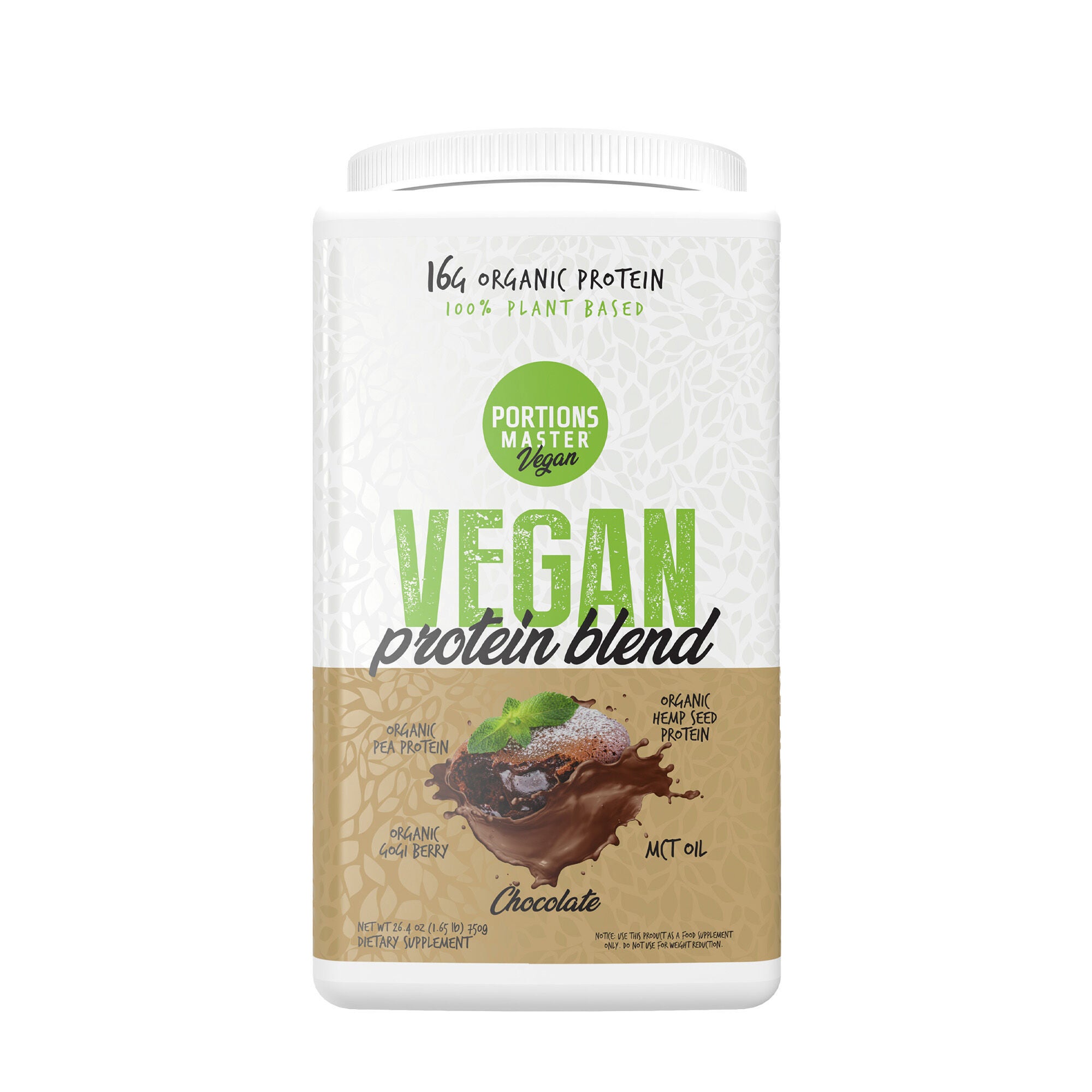 Vegan Protein Blend - Chocolate (30 Servings)  | GNC